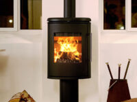 Morsø 6848 på piedestal