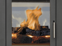 Meteor Gennemgående pejseindsats Jupiter 550 Højformat.