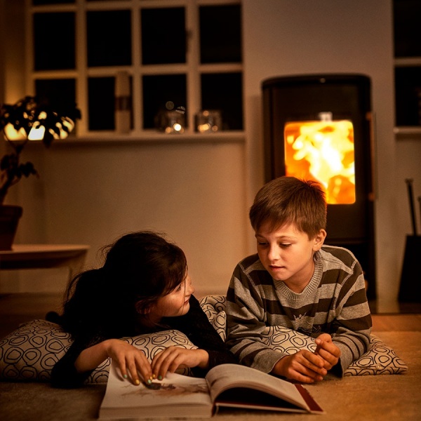 Morsø 8843 med brændemagasin - Billede 3