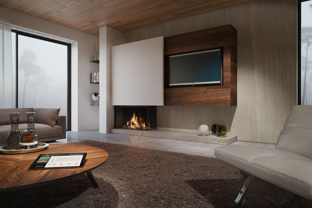 DRU Maestro 105 2-sidet hjørnepejs