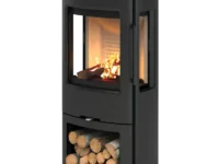 Brændeovn TT44G med side glas