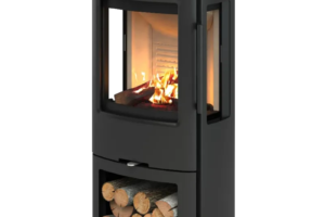 Brændeovn TT44G med side glas